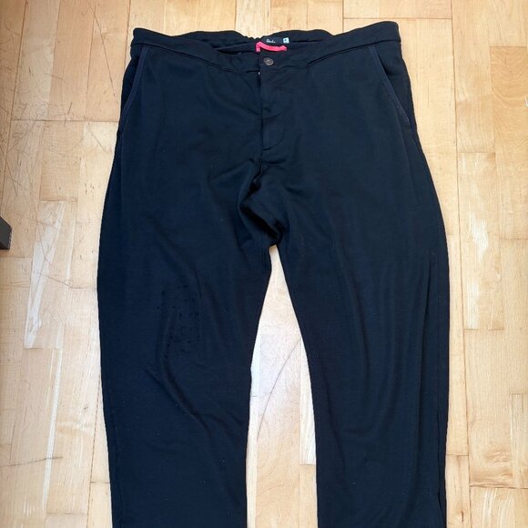 Rapha Mens Technical Trouser Cycling Pant XL Black Wool Blend Commute City READ - Picture 1 of 9